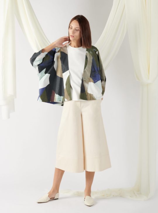 kimono-shape outerwear