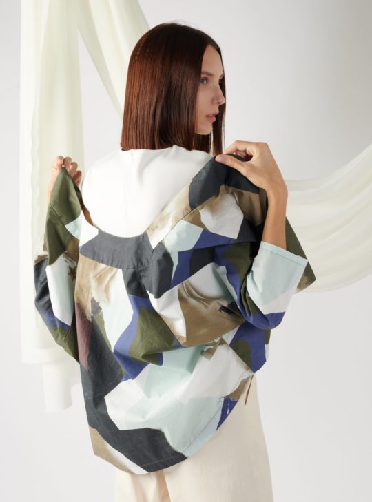kimono-shape outerwear