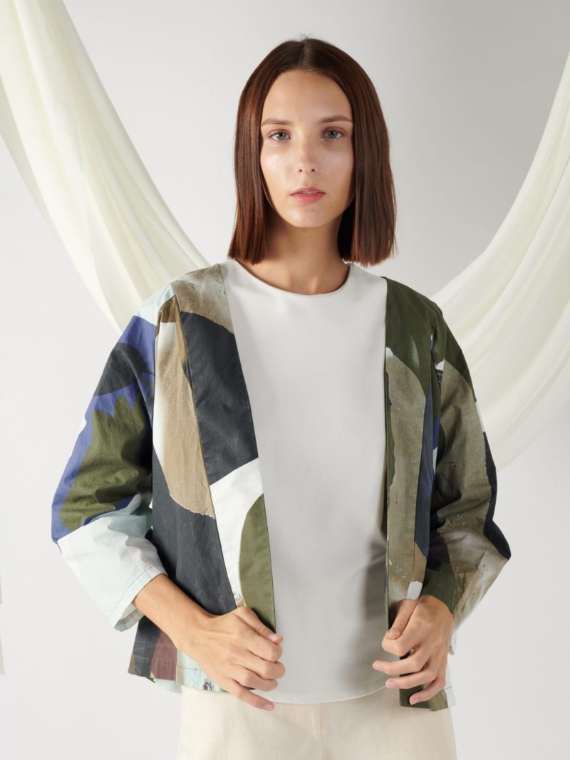 kimono-shape outerwear