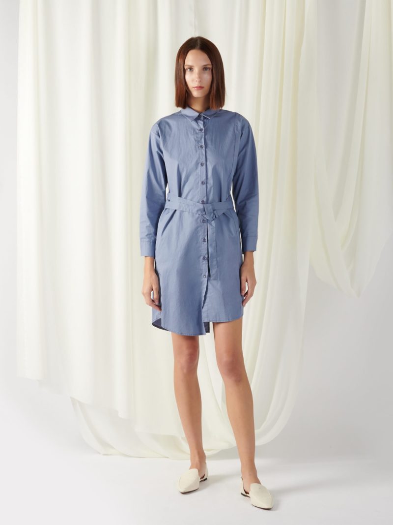 Belted Shirt Dress
